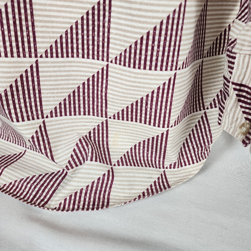 Lost Roo by Roper Triangle Pattern Western Shirt (XL) - Picture 9 of 9